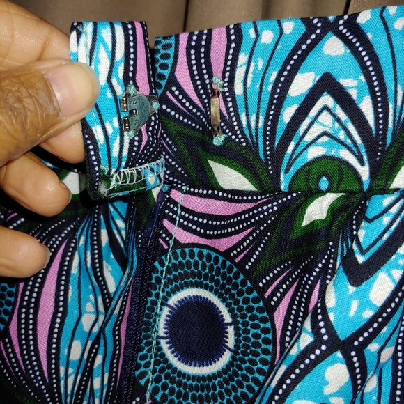 African Ankara 2 piece top and skirt. - Picture 12 of 12